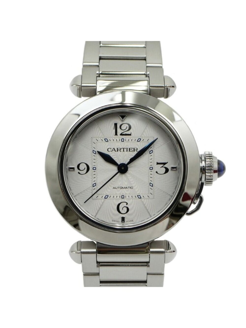 Cartier Pasha de Cartier Silver Dial SS Automatic Watch Boys